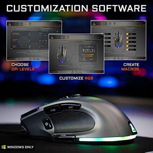 The G-Lab Kult Nitrogen Neutron Mouse Gaming de Alta Precisión