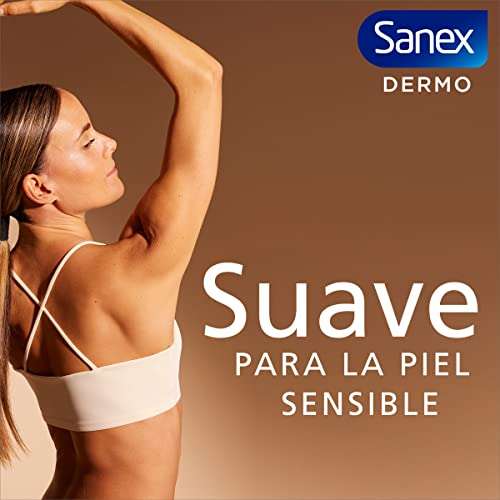 18 desodorantes Sanex Dermo Sensitive Roll-On, 6 Ud x 50ml, Anti-transpirante, hasta 48H de Protección, Suave con la Piel Sensible. 0'99€/ud