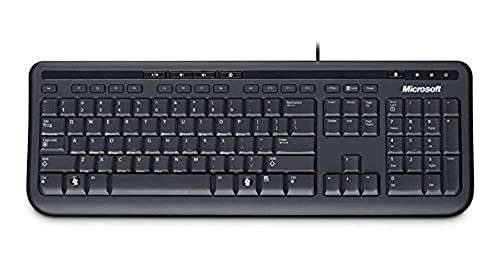 Teclado Microsoft Wired Keyboard 600 solo 6.98€