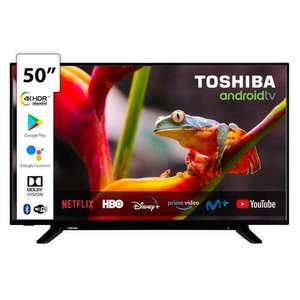 TV Toshiba 50 pulgadas 50UA2063DG (55 pulgadas por 329€) - UHD 4K, Smart TV Android, HDR Dolby Vision, Chromecast, Asist. Voz