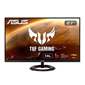 Monitor ASUS TUF Gaming VG27AQ HDR, WQHD de 27" (2560 x 1440), IPS, 155 Hz*, ELMB adaptativa, compatible con G-SYNC, 1 ms (MPRT), HDR10