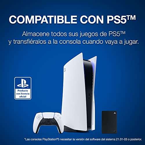 Seagate Game Drive 2TB PS4/PS5.