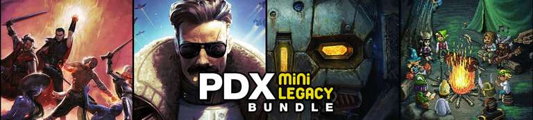 PDX Mini Legacy Bundle - Age of Wonders: Planetfall, Pillars of Eternity, Battletech & Knights of Pen and Paper