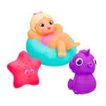 BLOOPIES Figuras de baño | Muñeca Mimi con su Estrella y Caballito de mar; Lanzan Agua