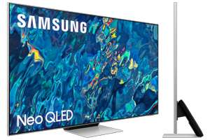 TV QLED 85a - Samsung QE85QN95BATXXC, Neo QLED 4K, Procesador Neural 4K con IA, Smart TV, Plata