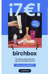 ¡Birchbox GRATIS en Noviembre!