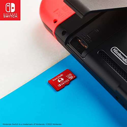 Tarjeta para Nintendo Switch 128GB SanDisk microSDXC UHS-I