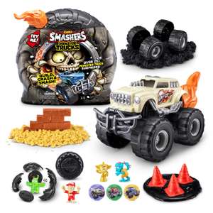 Smashers Monster Truck Surprise de ZURU, Skeleton Screecher, Boys, con 25 sorpresas, Collectible Monster Truck Surprise (Skeleton Screecher)