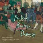 Poulenc, Britten, Debussy: Concerto For 2 Pianos CD
