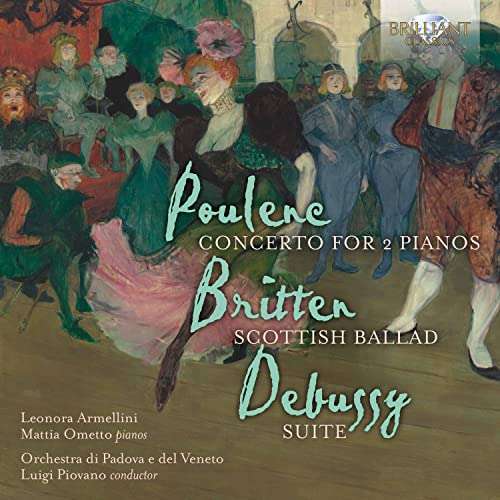 Poulenc, Britten, Debussy: Concerto For 2 Pianos CD