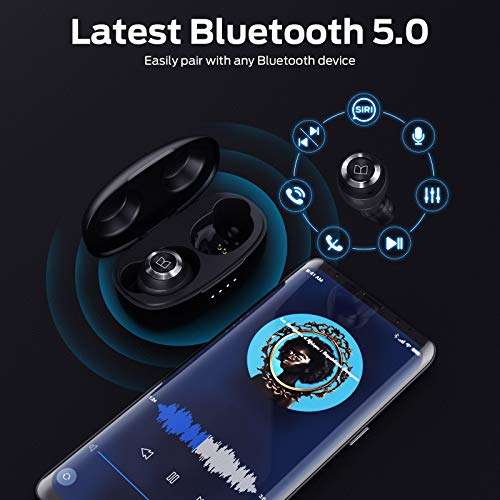 Monster Auriculares inalámbricos , Bluetooth 5.0 IPX5 desde Alemania