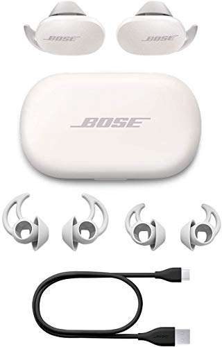 Bose QuietComfort Earbuds - Auriculares realmente inalámbricos Bluetooth, Soapstone, Auriculares con Cancelación de Ruido Efectiva