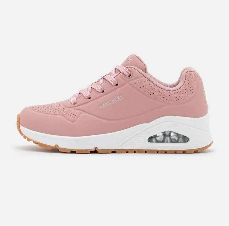 Zapatillas Skechers deportivas de mujer Street Uno en color rosa T.36 a 41  » Chollometro