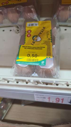 Huevos 6 Huevos 0,50€ (Alcampo Toledo)