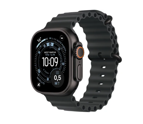 Apple Watch Ultra 3 GPS + Cellular de 49 mm con caja de titanio negro y correa Ocean Black -