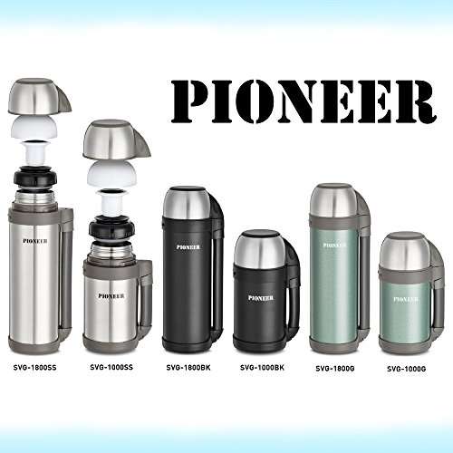 Termo de vacío de 1 litro Pioneer Flasks SVG