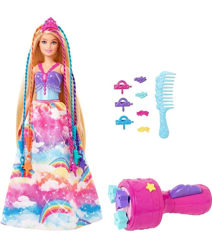 Barbie Dreamtopia Muñeca princesa con accesorios para hacer trenzas