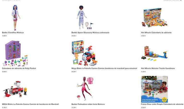 Regala Barbie, Hot Wheels,, Papel de regalo al 50% por tiempo limitado . 10€ de regalo Únete a My Mattel Rewards ahora. Cupones descripción.