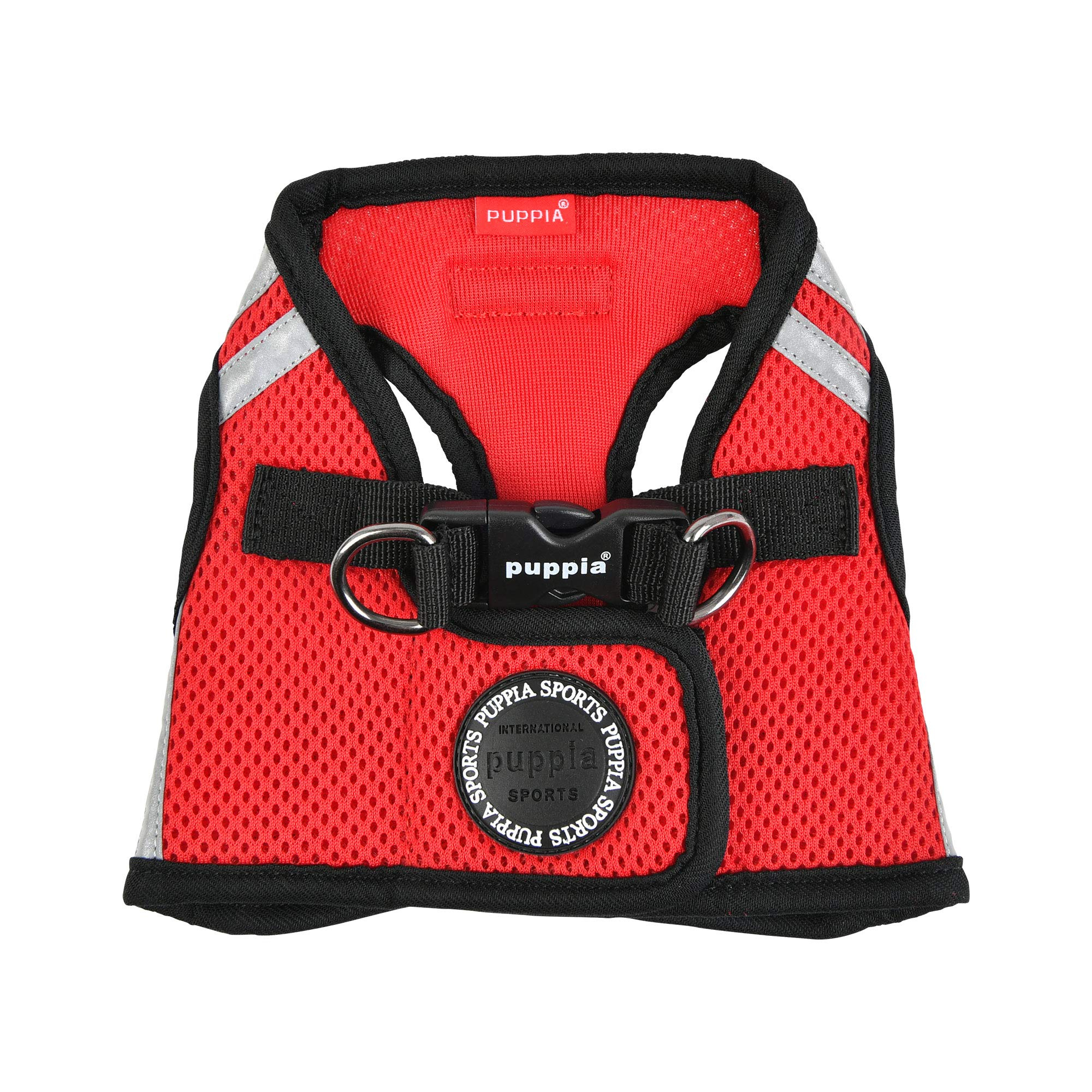 Puppia Arnés para perros Soft Vest Harness Pro, rojo, L