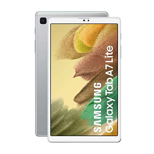 SAMSUNG Galaxy Tab A7 Lite de 8,7" con Wi-Fi, 3GB+32GB y Sistema Operativo Android I Color Plata (Versión Es)
