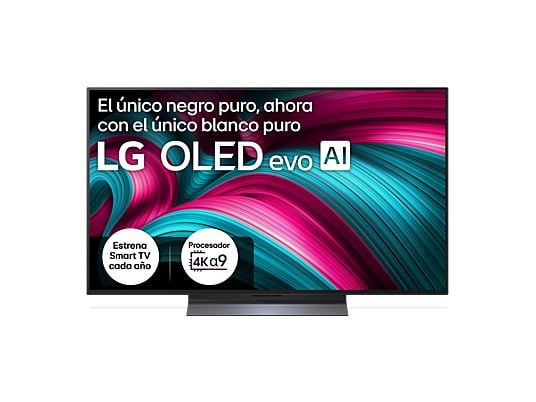 TV OLED 65" - LG OLED65C55LA, OLED 4K, Procesador Inteligente α9 AI Processor 4K Gen8, Smart TV, DVB-T2 (H.265), Negro