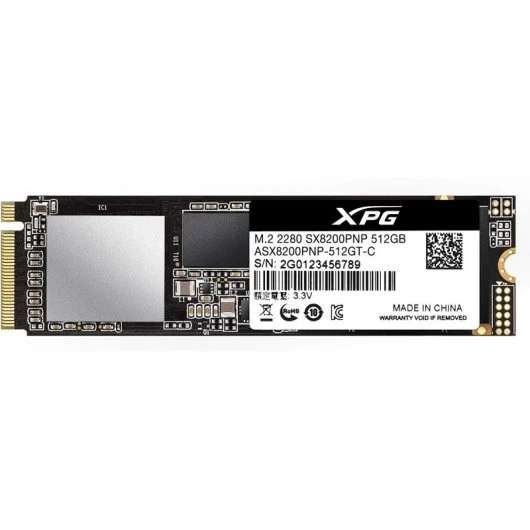 Adata XPG SX8200 Pro 512GB M.2 PCIe 3.0 3D TLC NVMe
