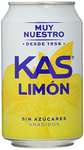KAS Zero Limón 330 ml - Refresco de Limón sín Azúcar - Pack de 24
