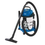 Draper Limpiador de vacío húmedo y seco de 1250 W, 20 L