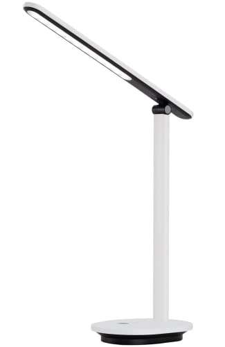 Philips Lighting - Lámpara LED de mesa tipo Flexo Ivory Luz Blanca con 3 escenas de luz (2700-3600 - 5000K) - Carga USB