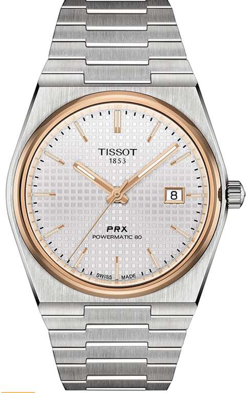 Reloj Tissot PRX Powermatic 80 (Todo incluido).