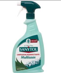 3x Limpiador desinfectante multiusos eucaliptus Sanytol 750 ml [1'99€/ud]