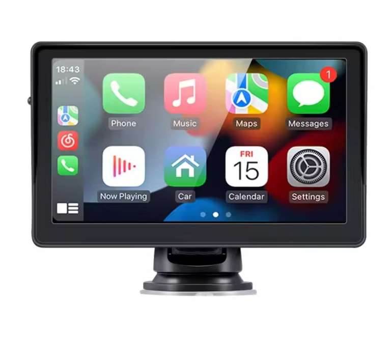 Reproductor Multimedia portátil de 7 pulgadas para coche, dispositivo inalámbrico [ Nuevo Usuario 15,53€]