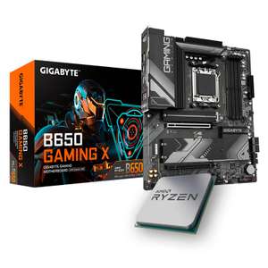 Pack Gigabyte B650 Gaming X + AMD Ryzen 5 7600