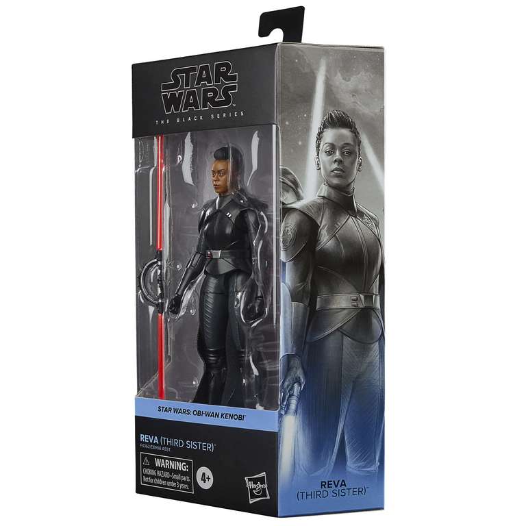 Star Wars Hasbro The Black Series - Juguete Reva (Third Sister) a Escala de 15 cm - OBI-WAN Kenobi - Figura de acción Coleccionable + 4 años