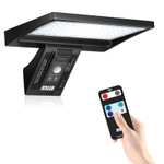 Lámpara Solar Exterior 104 LED con Sensor de Movimiento y Mando a Distancia