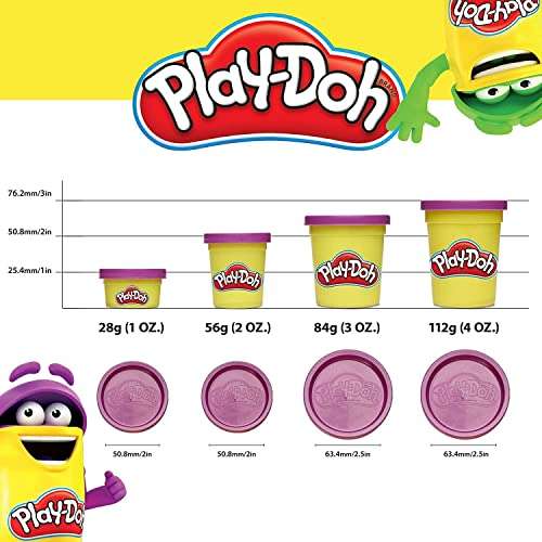 Play-Doh Juguete El Dentista Bromista Niños a Partir 3 años con 8 Botes, No Tóxico