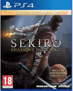 Sekiro Shadows Die Twice Goty Edition - PS4 - PAL ES [21,89€ NUEVO USUARIO]