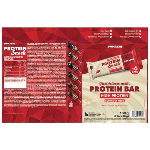 18 barritas de proteina de 30g por 10€, 9x40g por 12€ y mas productos al 3x2