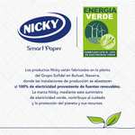 72 ROLLOS Nicky Nature Papel Higiénico 170 Hojas de 3 Capas, Suave con la Piel, Embalaje Reciclable, Celulosa 100% Pura, Certificación FSC