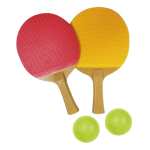 Sun & Sport - Mesa de ping-pong con distintas opciones de juego. Incluye: 1 red, 2 pelotas de ping pong y 2 palas.