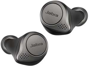 Auriculares inalámbricos - Jabra Elite 75t, Bluetooth, Autonomía 28 horas, Gris Titanio y Negro