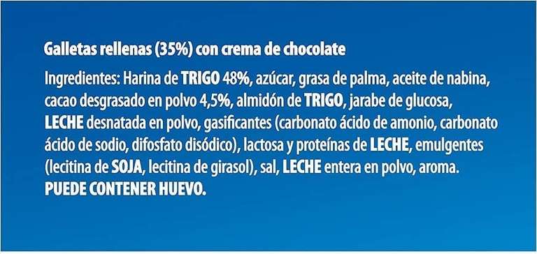 Príncipe Original Galletas Sandwich Rellenas de Crema de Chocolate con Leche Pack Ahorro 3 x 300g