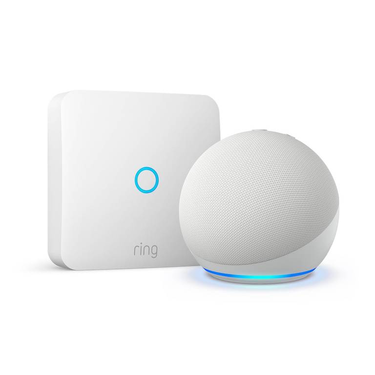 Echo Dot (5.ª generación) + Ring Intercom de Amazon | Para un hogar más inteligente. El Echodot se queda sólo por 30,19€ devolviendo el Ring