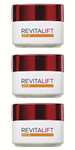3x L'Oreal Paris Revitalift Crema de Día Anti-edad Hidratante con Protección Solar SPF 30, Antiarrugas y Extra Firmeza, 50 ml [4'59€/ud]