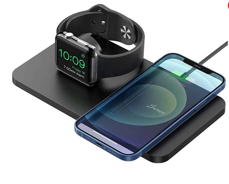Cargador Inalámbrico 2 en 1 Telefono y Apple Watch » Chollometro