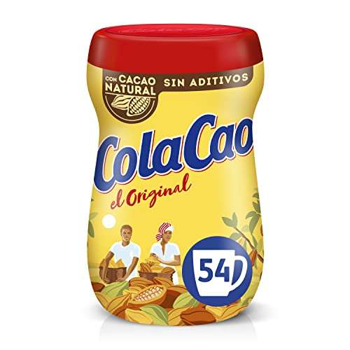 2 x ColaCao Bebida con Cacao Natural, sin Aditivos, 760g [Unidad 4'48€]