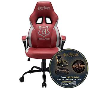 Subsonic Gaming Seat Harry Potter Hogwarts Marron - Silla Gaming