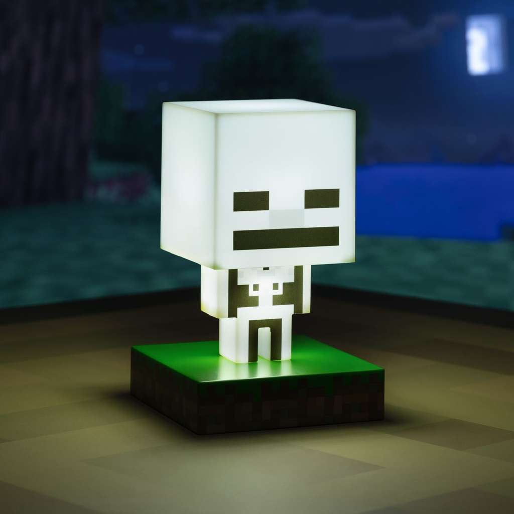 Lampara Icons Minecraft Esqueleto solo 16,99€ 
