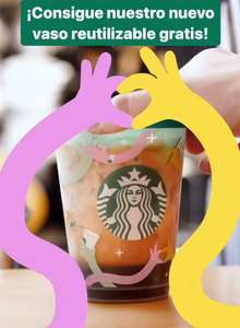 Vaso reutilizable gratis en Starbucks al Pedir Iced Avena Shaken Espresso