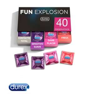 Durex Fun Explosión 40 Preservativos